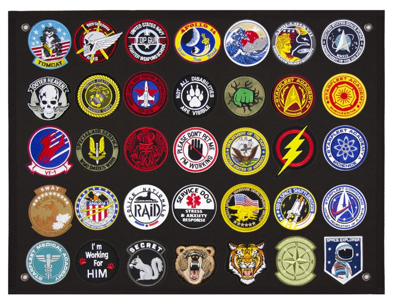 MAXXPRO Tactical Patch Display Panel Holder Board for Military Army Combat Morale Uniform Hook and Loop Emblems, 18 Inches x 24 Inches (Small), No Patches Included - Image 2